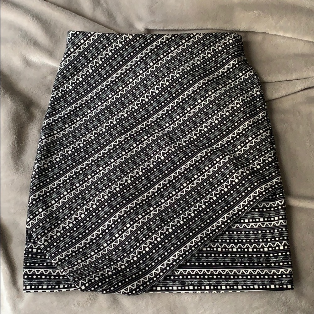 H&M Tribal Print Skirt